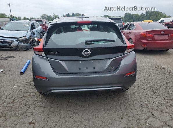 1N4CZ1CV4SC560529 2025 NISSAN LEAF Silver Вид ззаду
