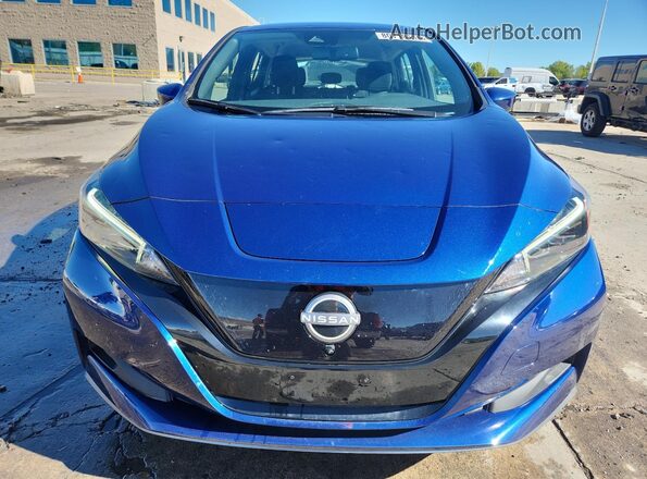 1N4CZ1CV5RC555916 2024 NISSAN LEAF Синий Вид спереди