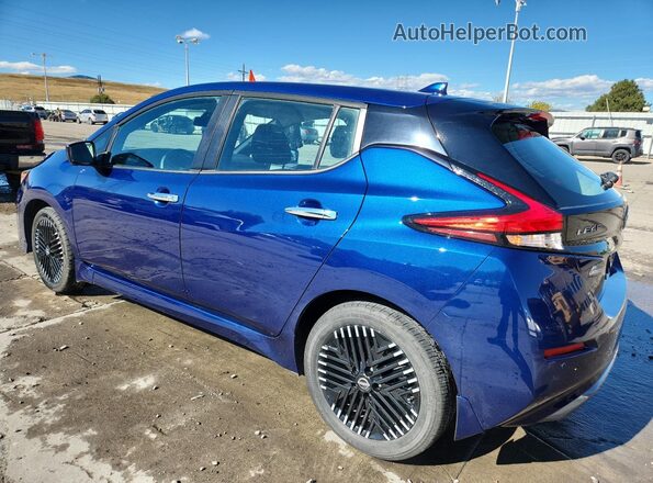 1N4CZ1CV5RC555916 2024 NISSAN LEAF Синий Задняя левая четверть