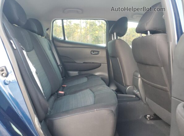 1N4CZ1CV6PC552648 2023 NISSAN LEAF Blue უკანა სავარძლების ხედი