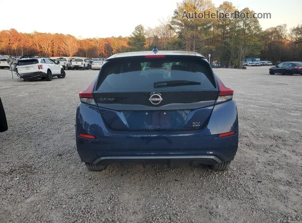 1N4CZ1CV6PC552648 2023 NISSAN LEAF Blue უკანა ხედი