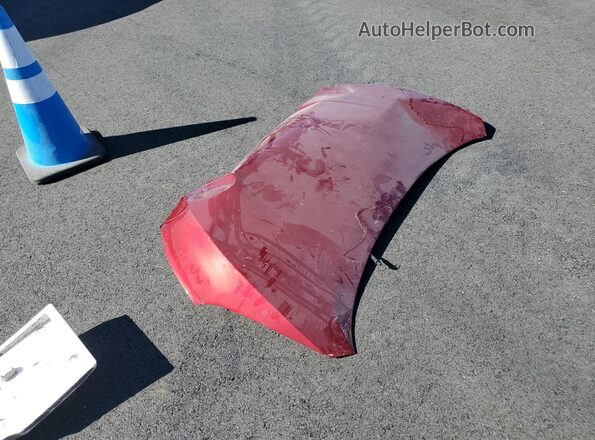 1N4CZ1CVXPC559361 2023 NISSAN LEAF Burgundy Engine compartment view
