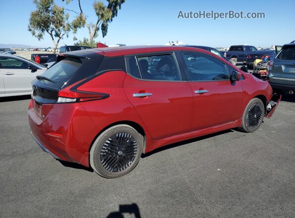 1N4CZ1CVXPC559361 2023 NISSAN LEAF Burgundy Rear right
