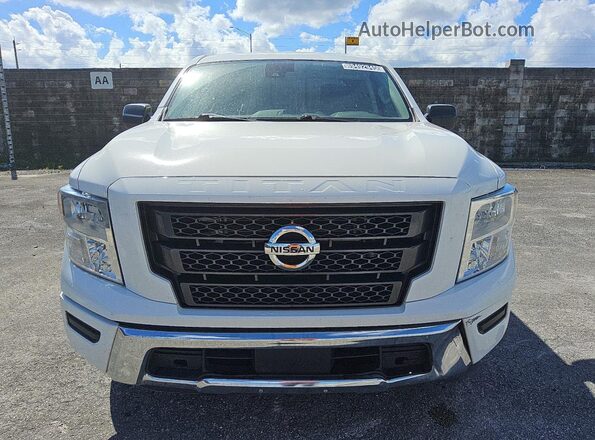 1N6AA1EE8NN106974 2022 NISSAN TITAN White Widok z przodu