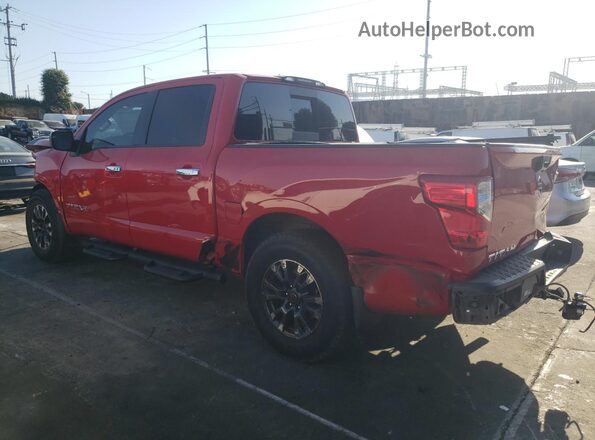 1N6AA1EF1MN501960 2021 NISSAN TITAN Red უკანა მარცხენა