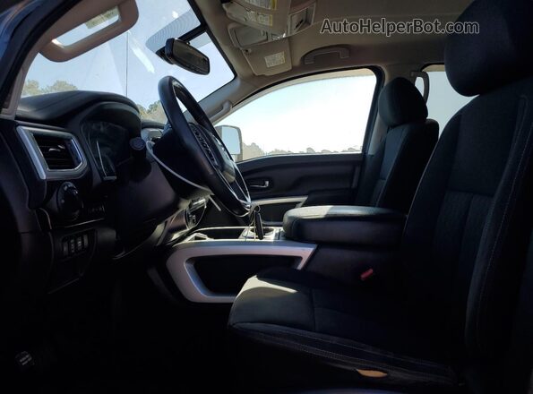 1N6BA1F41GN514844 2016 NISSAN TITAN Gray Widok wnętrza z przodu