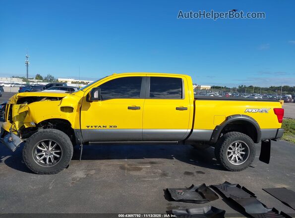 1N6BA1F47HN542729 2017 NISSAN TITAN XD Yellow Vista interior de 360 grados