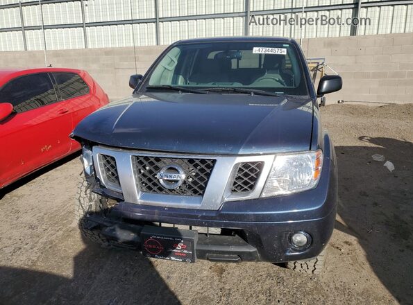 1N6ED0EB3MN711167 2021 NISSAN FRONTIER Blue Widok z przodu