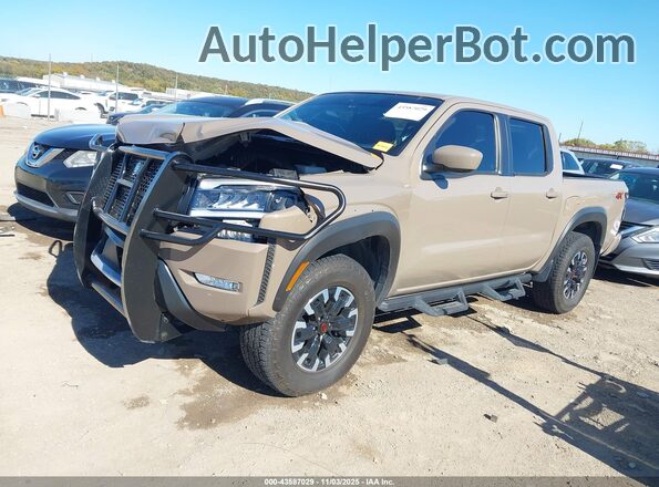 1N6ED1EK6RN603445 2024 NISSAN FRONTIER Коричневый Передняя левая четверть