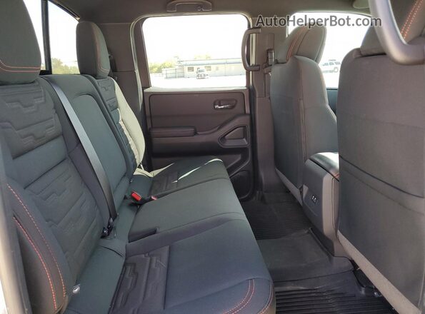 1N6ED1EKXSN600263 2025 NISSAN FRONTIER Gray უკანა სავარძლების ხედი