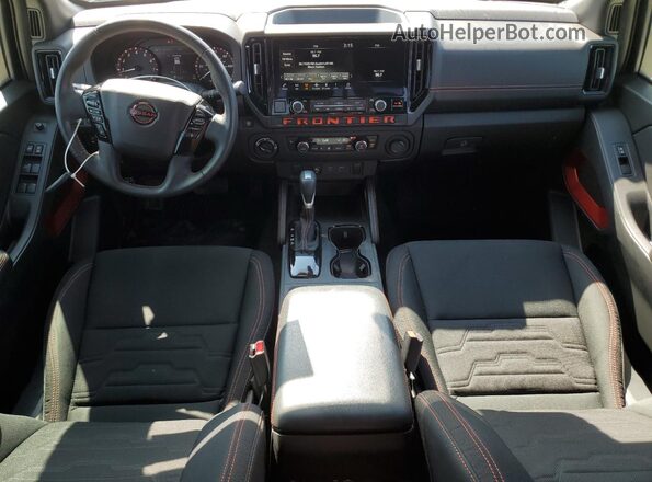 1N6ED1EKXSN600263 2025 NISSAN FRONTIER Gray წინა პანელის ხედი