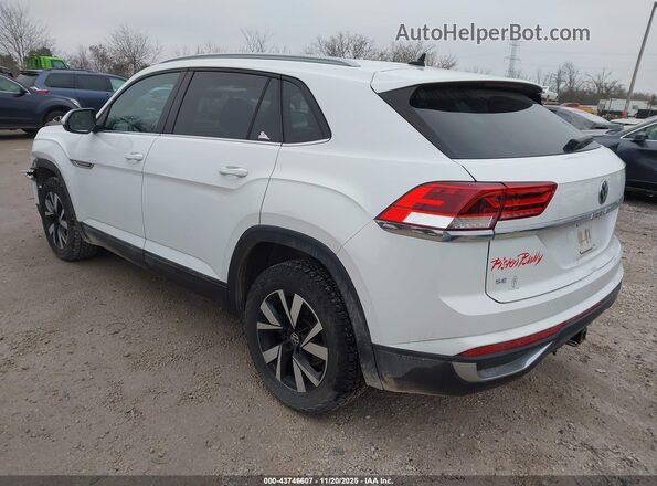 1V24C2CA9LC203575 2020 VOLKSWAGEN ATLAS White Задня ліва чверть