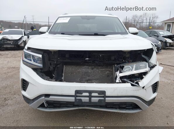 1V24C2CA9LC203575 2020 VOLKSWAGEN ATLAS White Вид щитка приладів