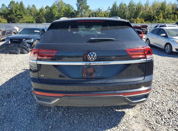 1V25C2CA9LC201166 2020 VOLKSWAGEN ATLAS Black Rear view