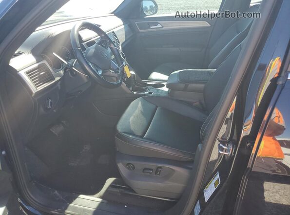 1V25C2CA9LC201166 2020 VOLKSWAGEN ATLAS Black Front interior view