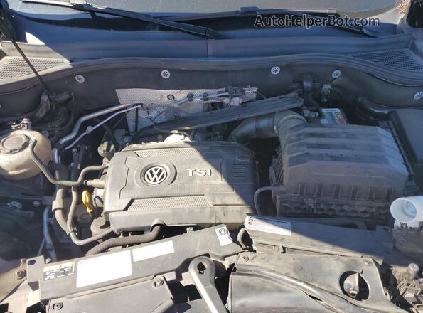1V25C2CA9LC201166 2020 VOLKSWAGEN ATLAS Black Engine compartment view