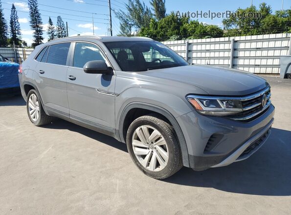 1V25E2CA3LC228681 2020 VOLKSWAGEN ATLAS Gray წინა მარჯვენა