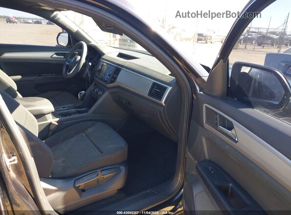 1V2AC2CA1LC224665 2020 VOLKSWAGEN ATLAS Black Սալոնի դիմացի տեսք