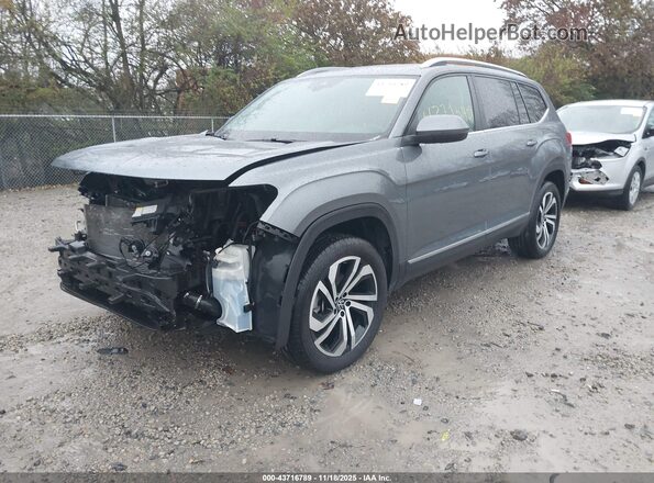 1V2BP2CA6NC538002 2022 VOLKSWAGEN ATLAS Серый Передняя левая четверть