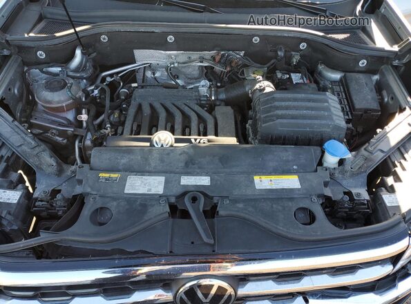 1V2BR2CA0PC513545 2023 VOLKSWAGEN ATLAS Silver Vista del compartimento del motor