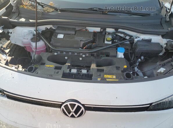 1V2CRPE89RC007355 2024 VOLKSWAGEN ID.4 White ძრავის განყოფილების ხედი