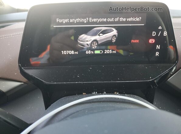 1V2CRPE89RC007355 2024 VOLKSWAGEN ID.4 White ხელსაწყოთა პანელის ხედი