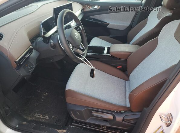 1V2CRPE89RC007355 2024 VOLKSWAGEN ID.4 White წინა სალონის ხედი