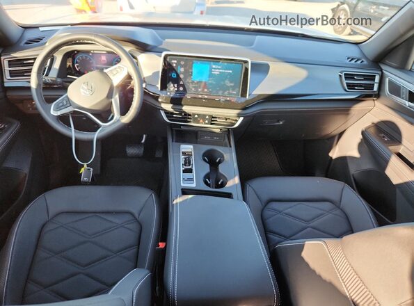 1V2DE2CA6SC225171 2025 VOLKSWAGEN ATLAS Gray წინა პანელის ხედი