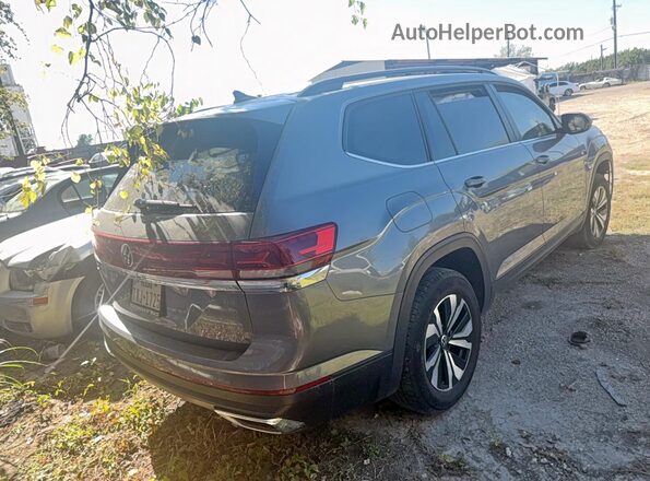 1V2DR2CA6RC543368 2024 VOLKSWAGEN ATLAS Gray Przód prawy