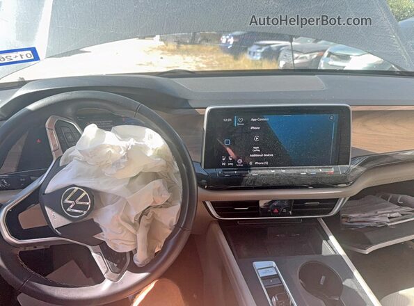 1V2DR2CA6RC543368 2024 VOLKSWAGEN ATLAS Gray Widok zestawu wskaźników