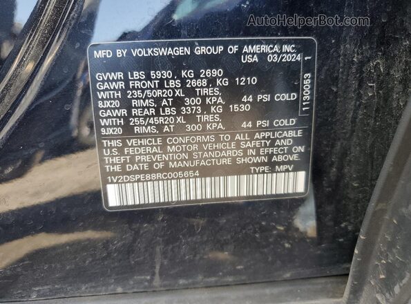 1V2DSPE88RC005654 2024 VOLKSWAGEN ID.4 Black 