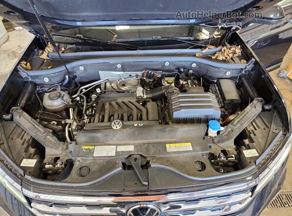 1V2FE2CA4PC225041 2023 VOLKSWAGEN ATLAS Black Vista del compartimento del motor
