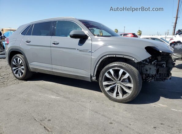 1V2FE2CA6NC215737 2022 VOLKSWAGEN ATLAS Gray Przód prawy