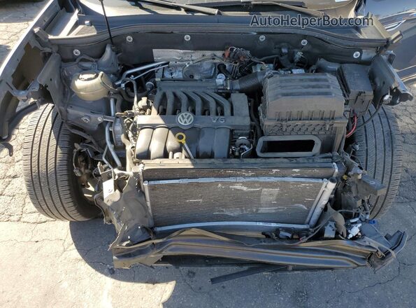 1V2FE2CA6NC215737 2022 VOLKSWAGEN ATLAS Gray Widok komory silnika