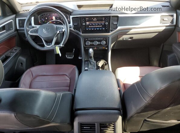 1V2FE2CA6NC215737 2022 VOLKSWAGEN ATLAS Gray Widok deski rozdzielczej