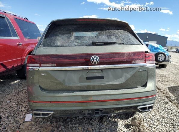 1V2FR2CA3SC533461 2025 VOLKSWAGEN ATLAS Green Вид ззаду