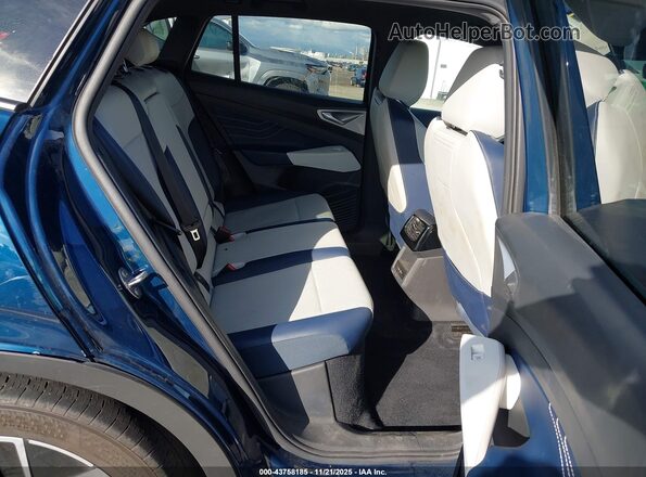 1V2GNPE83PC004266 2023 VOLKSWAGEN ID.4 Dark Blue VIN კოდის სტიკერის ხედი