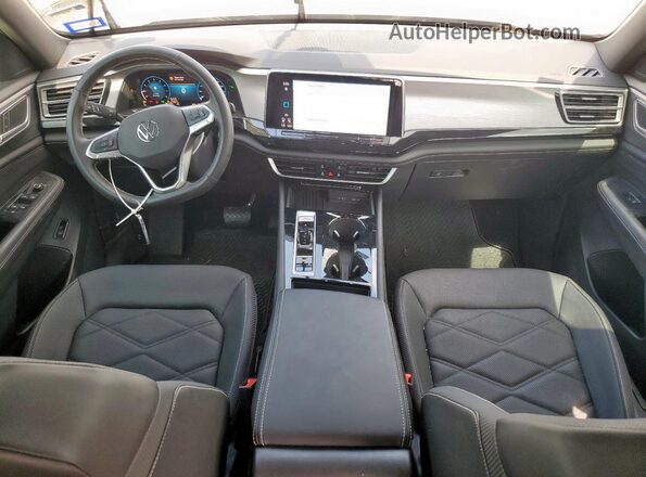 1V2JE2CA4SC204399 2025 VOLKSWAGEN ATLAS Gray Առջևի վահանակի տեսք