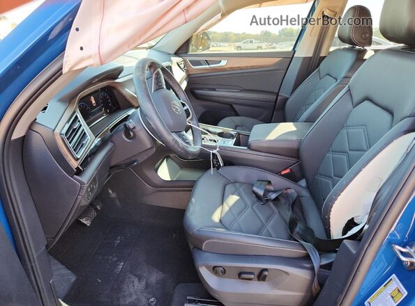 1V2JR2CA5SC541846 2025 VOLKSWAGEN ATLAS Blue Vista interior delantera
