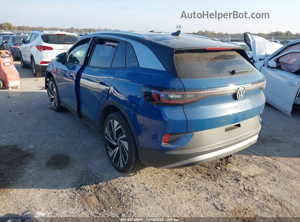 1V2JSPE89SC009236 2025 VOLKSWAGEN ID.4 Синий Задняя левая четверть