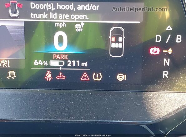 1V2JSPE89SC009236 2025 VOLKSWAGEN ID.4 Синий 
