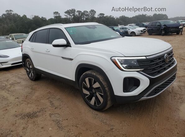 1V2KE2CA4RC238972 2024 VOLKSWAGEN ATLAS Белый Передняя правая четверть