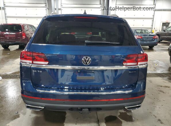 1V2KR2CA5PC503058 2023 VOLKSWAGEN ATLAS Blue Вид ззаду
