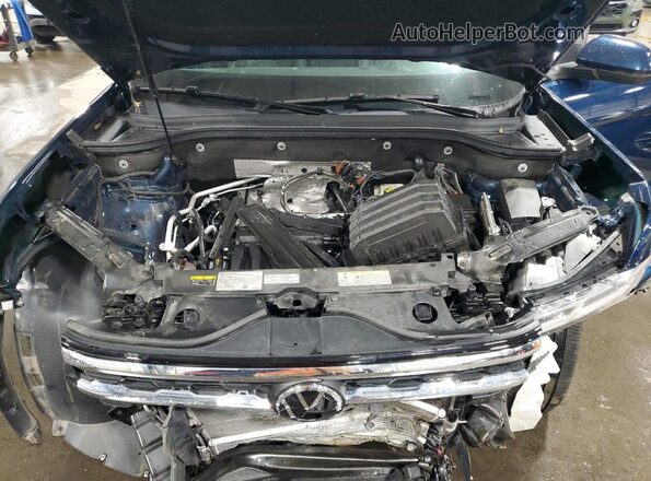 1V2KR2CA5PC503058 2023 VOLKSWAGEN ATLAS Blue Вид підкапотного простору