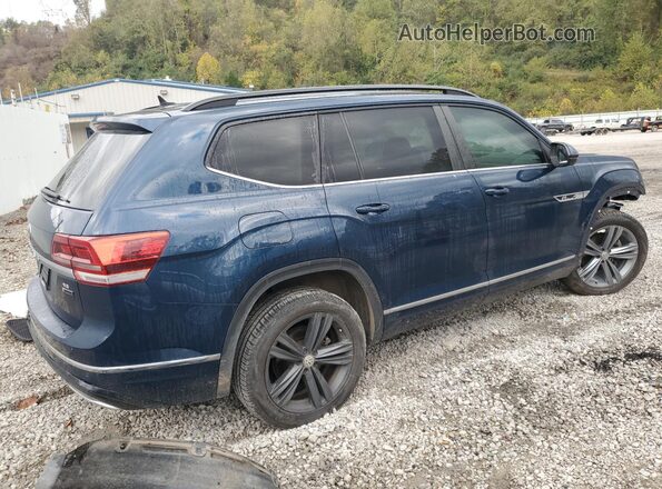1V2LR2CA1LC505355 2020 VOLKSWAGEN ATLAS Blue Rear right