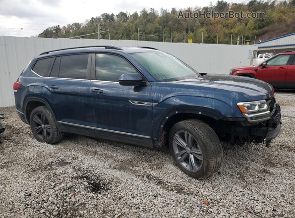 1V2LR2CA1LC505355 2020 VOLKSWAGEN ATLAS Blue Front right