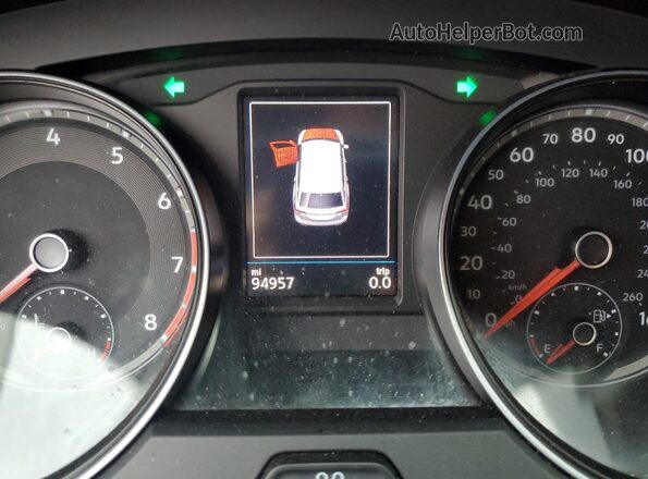 1V2LR2CA1LC505355 2020 VOLKSWAGEN ATLAS Blue Instrument cluster view