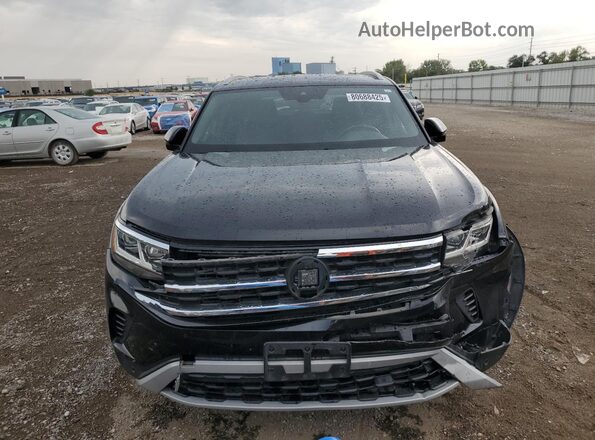 1V2MC2CA6LC206417 2020 VOLKSWAGEN ATLAS Black წინა ხედი