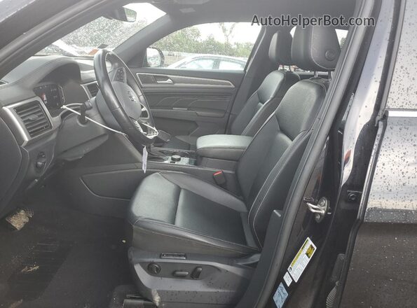 1V2MC2CA6LC206417 2020 VOLKSWAGEN ATLAS Black წინა სალონის ხედი