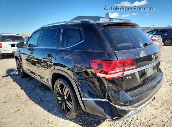 1V2MR2CA6LC502701 2020 VOLKSWAGEN ATLAS Black Задня ліва чверть